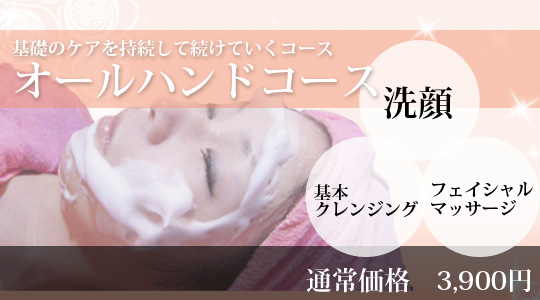 オールハンドケアコース